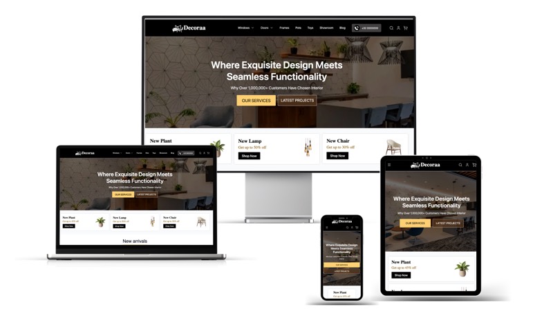 Interior & Home Decor Hyvä theme for Magento 2 preview