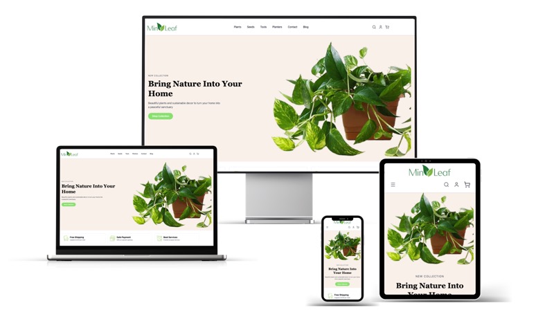Plants & Garden Hyvä theme for Magento 2 preview
